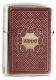 ZA-2-109A Zippo撲克牌-紅底(加厚版)防風打火機
