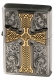 ZA-1-59C #信仰十字架(仿古銀)防風打火機