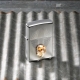 49034** 金色水晶骷髏防風打火機
